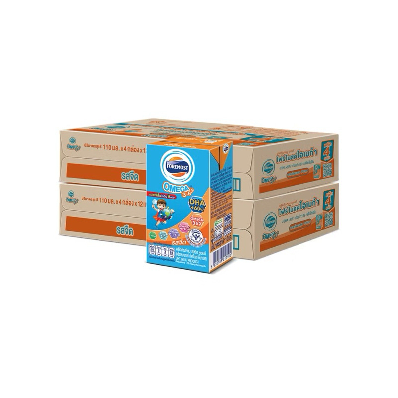 Foremost Omega 369 Plain 110ml (นมกล่องUHT)