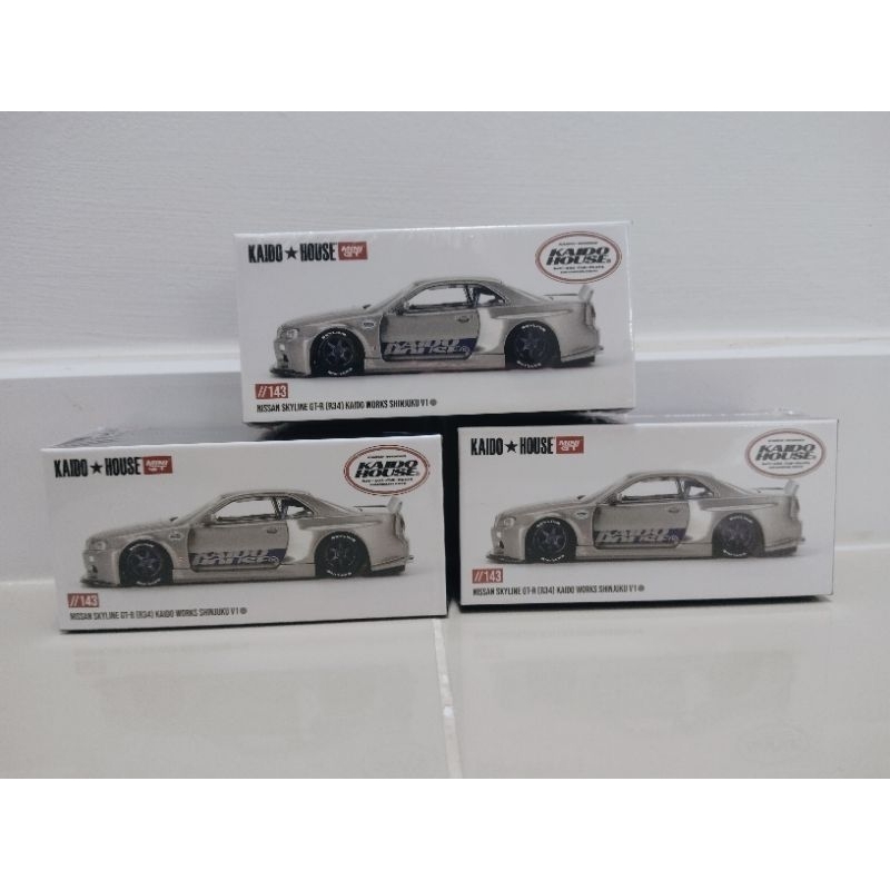 Model Kaido*House mini gt Skyline R34 gtr