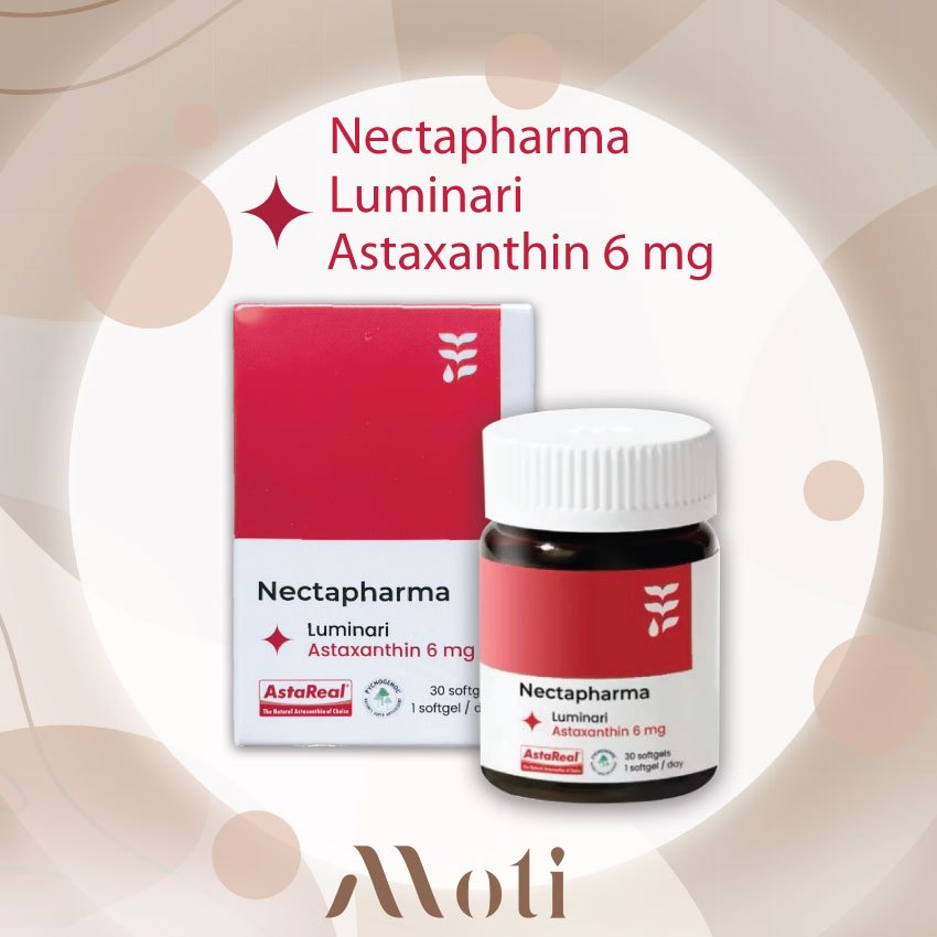 Nectapharma Luminari Astaxanthin 6mg Astaxanthin 30 เม็ด