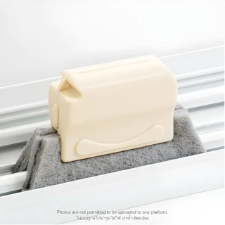 แปรงทำความสะอาดร่องและซอกมุมอเนกประสงค์ Gap Cleaning หัวแปรงไมโครไฟเบอร์ ด้ามจับพลาสติกคุณภาพดี