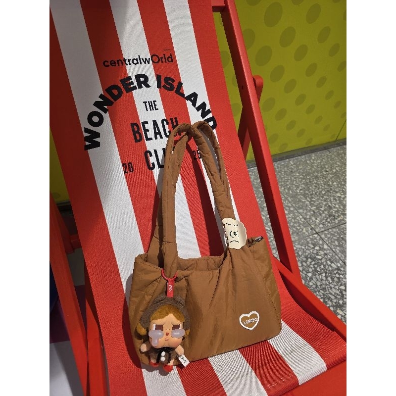 พร้อมส่ง Umi bag กระเป๋าสะพายงานตัดของร้านมีซิปปิด สะพายสบายไหล่