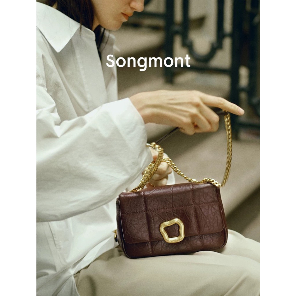Songmont Small Chocolate Bag ของแท้ 100% กดจาก official Songmont