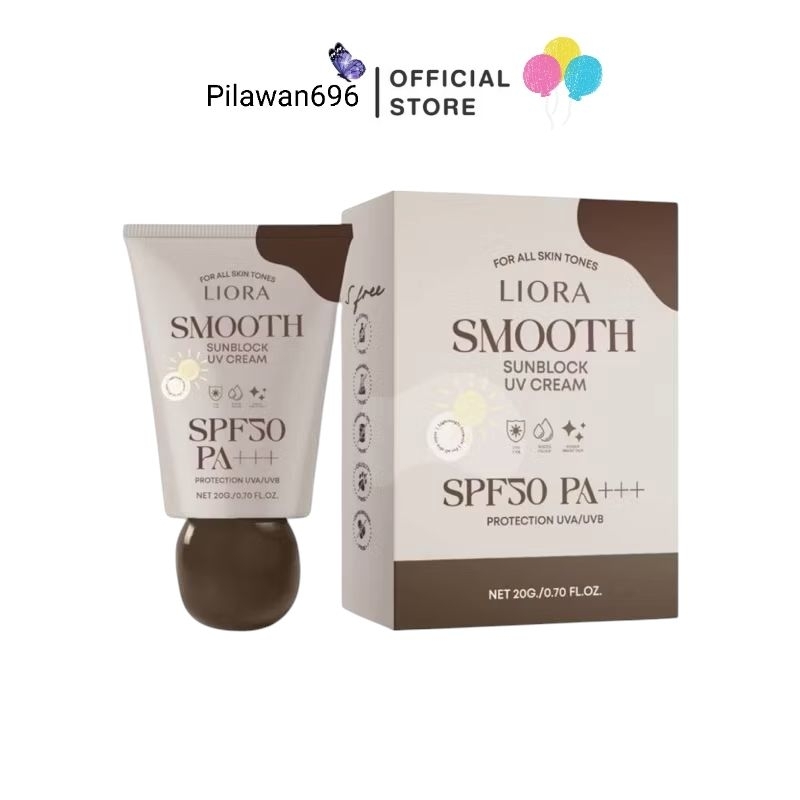 ครีมกันแดดลิโอล่า Liora smooth sunbloc spf50pa++