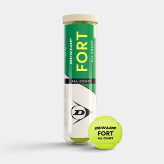 Dunlop ลูกเทนนิส Fort All Court Tennis Balls ( กระป๋องละ 3 ล…