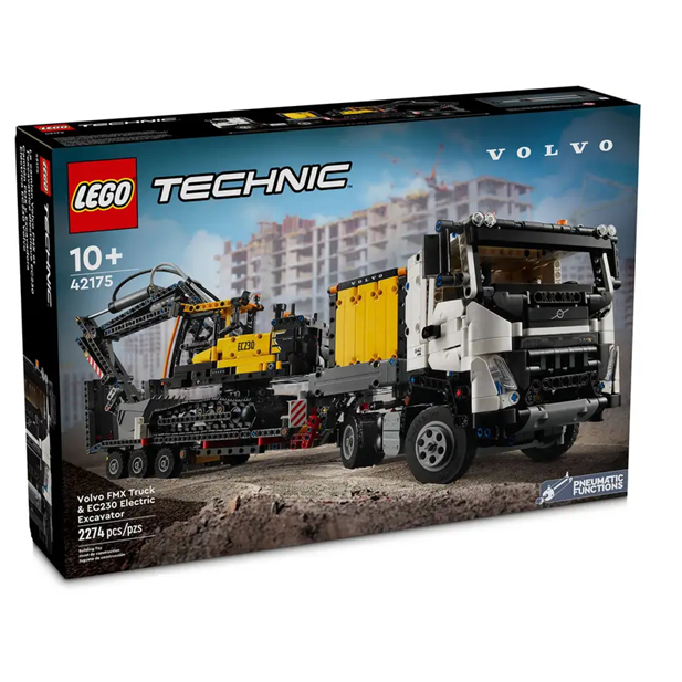 LEGO® Technic™ Volvo FMX Truck & EC230 Electric Excavator 42175