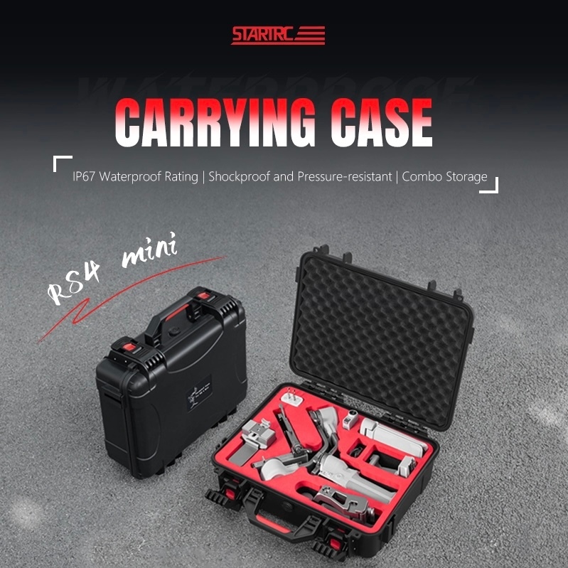 STARTRC Hard Case Waterproof Carrying Case for DJI RS 4 Mini