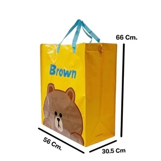 กระเป๋ากระสอบลายลิขสิทธิ์แท้ 100%ไซส์ L ขนาด 56x30.5x66 cm
