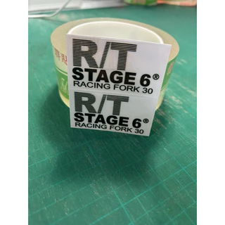 sticker R/T STAGE 6r
