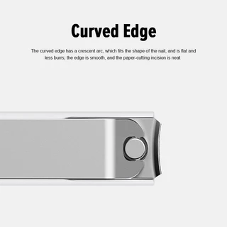Xiaomi Mijia Nail Clipper กรรไกรตัดเล็บ เก็บเศษเล็บ สแตนเลสอย่างดีไม่เป็นสนิม ตัดเรียบ ไร้สนิม