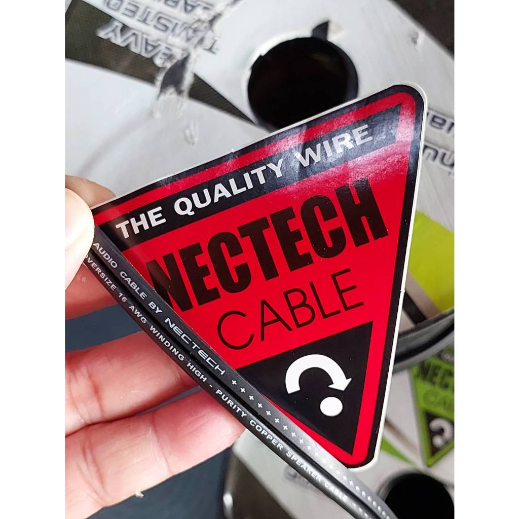สายลำโพงNECTECHทองแดงแท้(เกรดออดิโอ)14AWGและ16AWG