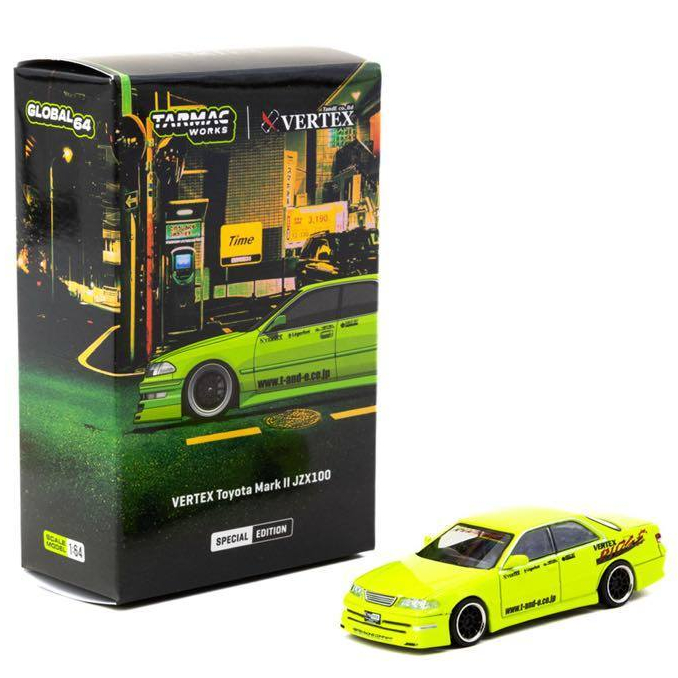 Tarmac Works
VERTEX Toyota Mark II JZX100, Light Green