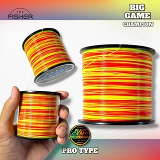 A03 CHAMPION สายเอ็นตกปลา BIG GAME PRO TYPE ขนาด 12-50 ปอนด์ เอ็นเหนียวมาก ทุกสี