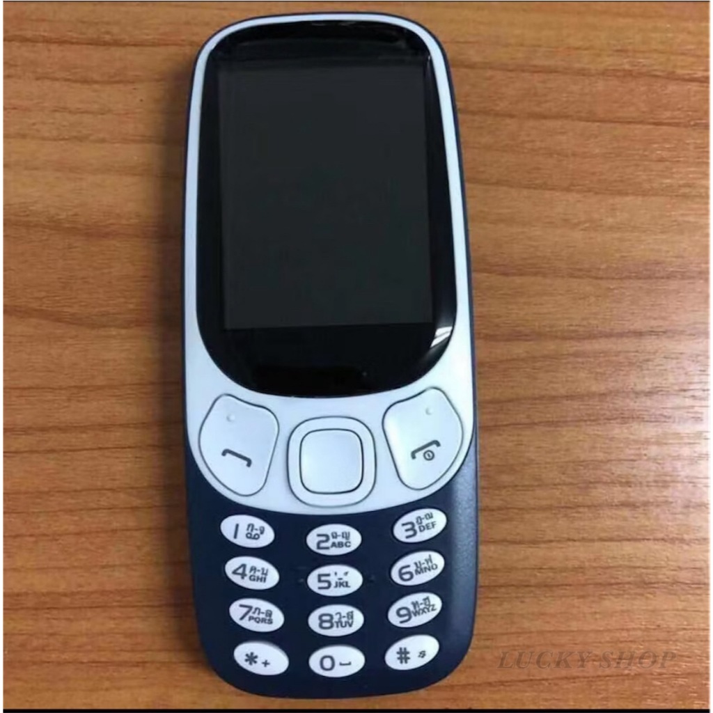 โทรศัพท์มือถือ 3310 โทรศัพท์ปุ่มกด 4G 2ซิม ไลน์ เฟส ได้ รุ่นใหม่ (หน้าจอ2.4) รองรับ ชิม ทรู เอไอเอส - รูปที่ 3