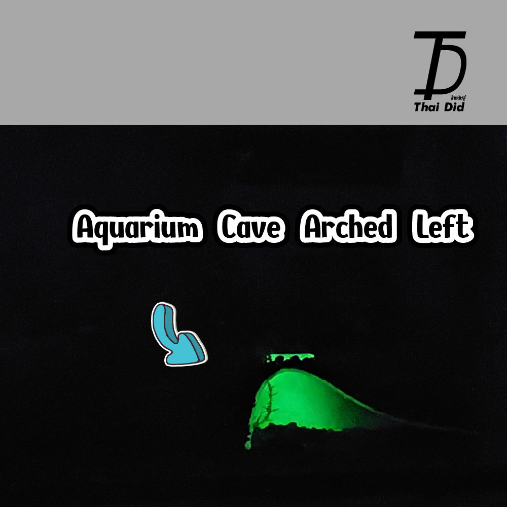 Aquarium Cave ถ้ำสำหรับตู้ปลา introvert หรือกุ้งที่ต้องการซ่อนตัว