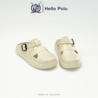 Hello Polo รองเท้าหัวโต รองเท้าแตะลําลอง UNISEX พื้นหนา กันลื่น วัสดุ EVAสไตล์ทันสมัย กลางแจ้ง เบาสบาย ลำลอง HP8049