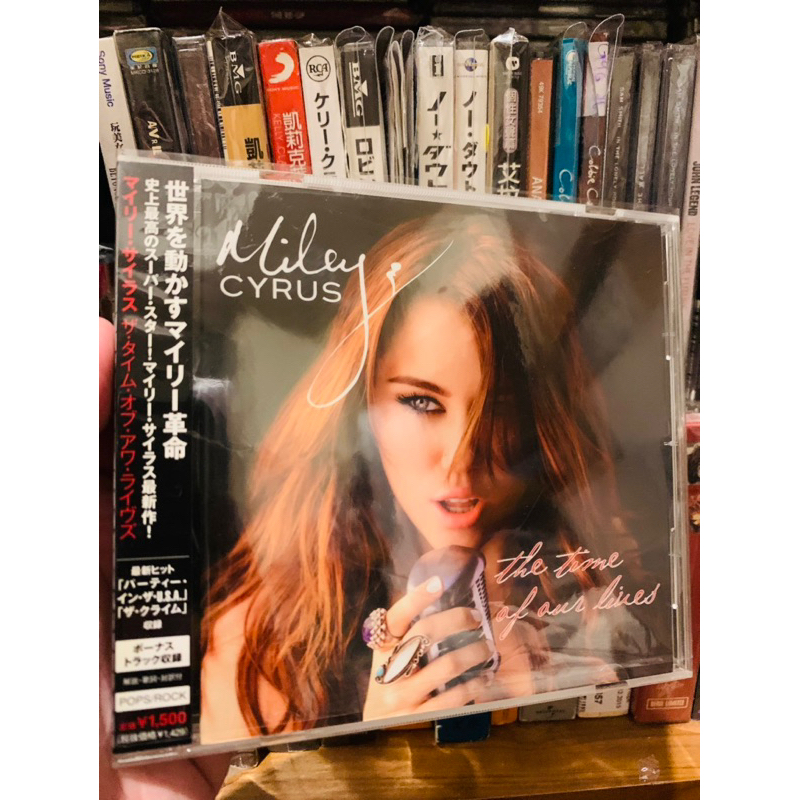 miley cyrus japan cd obi พร้อมส่ง