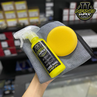 TT nano wax แว็กเช็ดรถ เงาๆฉ่ำๆ ใช้ได้ทั้งชิ้นเงาและชิ้นด้าน…