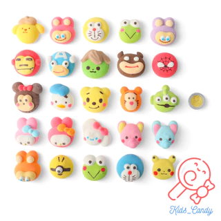 ขนม ขนมกินเล่น มาร์ชเมลโล่ ราคาถูกสุด สุดคุ้ม น่ารัก อร่อย รสนม คละการ์ตูน ( 25 ชิ้น = 1 ถุง )