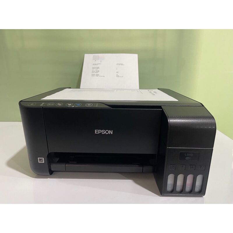 ปริ้นเตอร์ Epson L3150✅ อิงค์เจ็ท Print/Scan/Copy Wi-fi ♦️มือสอง ♻️