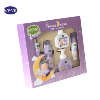 ENFANT (อองฟองต์) Sweet Dream Start In Life Set เซ็ตคุณแม่แรกคลอด กลิ่นลาเวนเดอร์ 1กล่อง/5ไอเท็ม