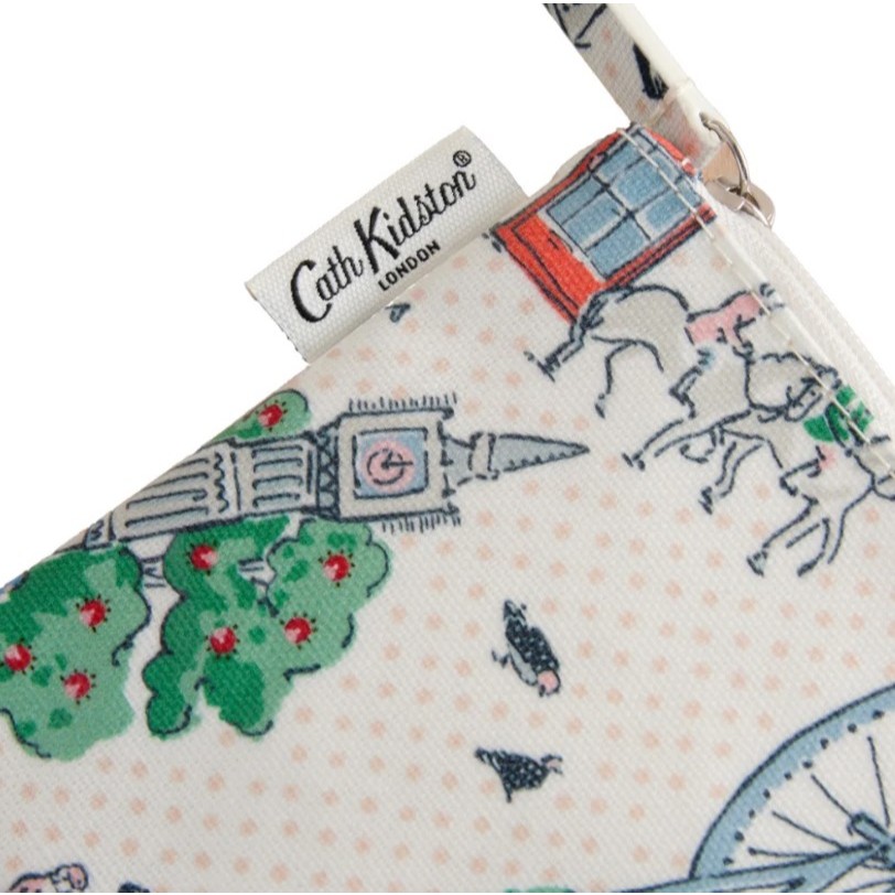 Cath Kidston Female Zip Purse Lovely London Ecru