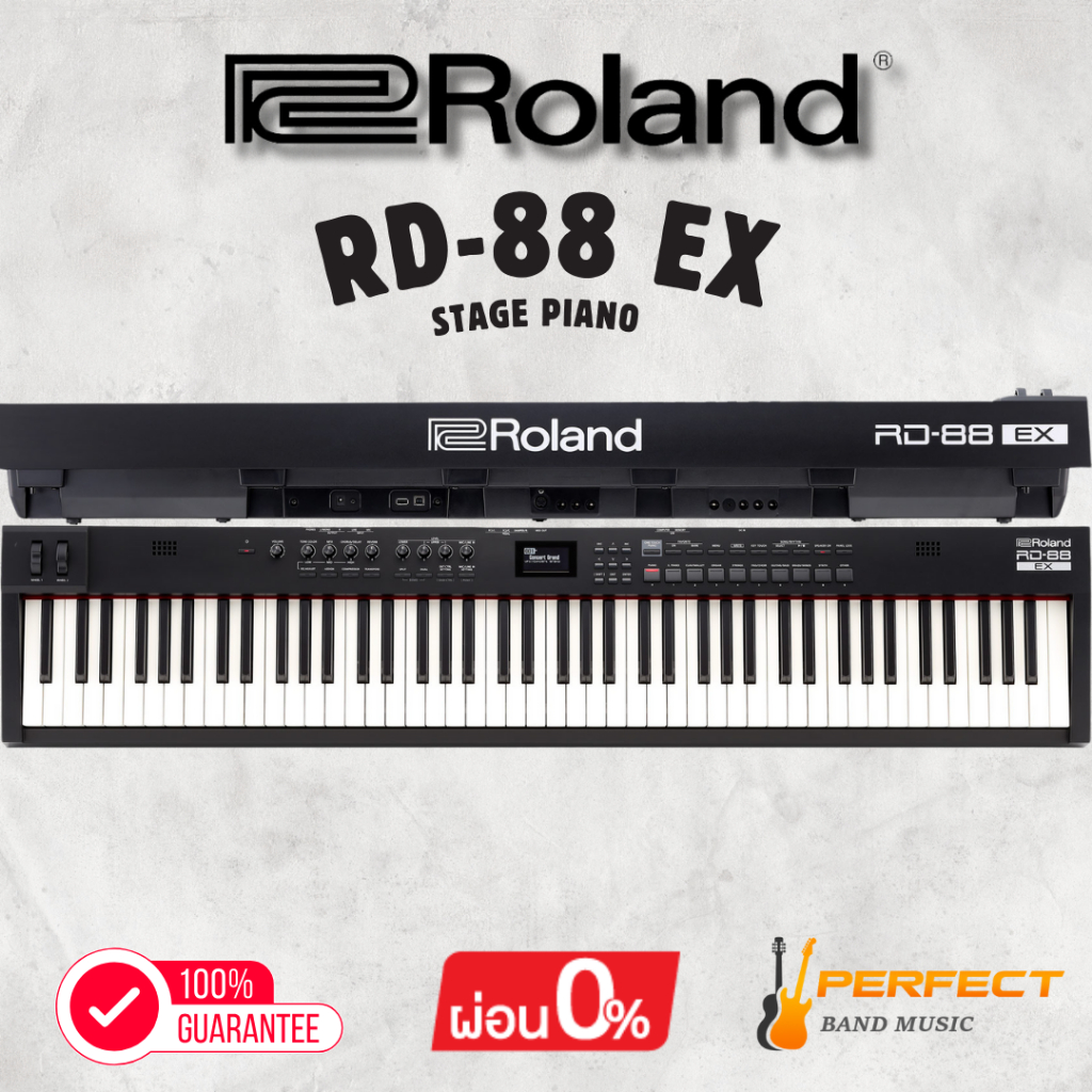 เปียโนไฟฟ้า Roland RD-88 EX Stage Piano [ผ่อน 0% 10เดือน] * กรุณาสอบถามก่อนสั่งซื้อ *