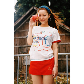 CryingCenter เสื้อยืดคอกลม Baby Tee 3C Apple🍎