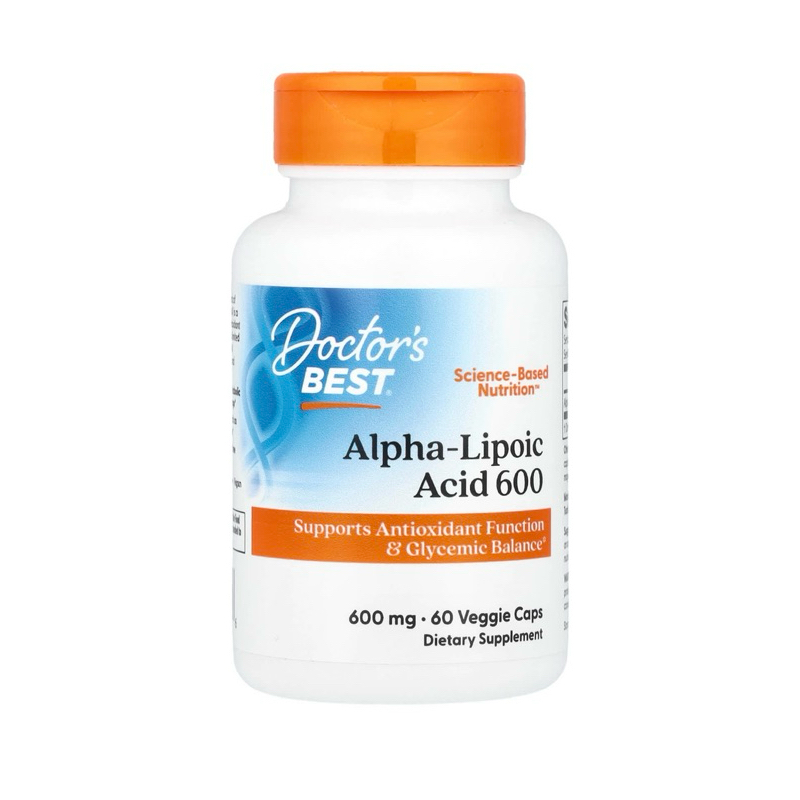 Doctor's best Alpla Lipoic Acid 600mg ขนาด 60 เม็ด