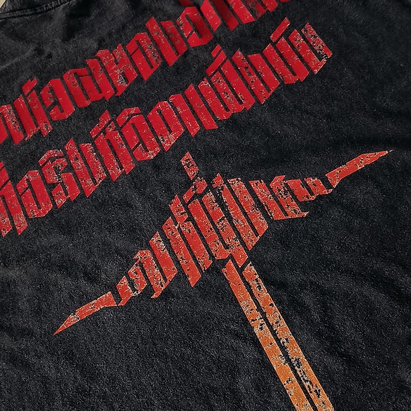 เสื้อยืดโอเวอร์ไซส์ลายBegins V2.ผ้าโคตรเทพใส่สบายไม่ร้อนไม่ยับไม่ย้วยทรงสวย - รูปที่ 4