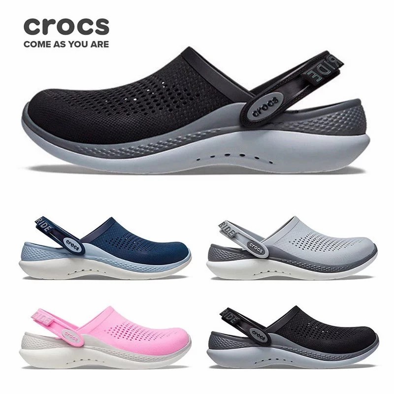 ส่งจากกรุงเทพ CROCS Literide 360 Clog รองเท้า รองเท้าแตะ รองเท้าลำลองผู้ใหญ่ รองเท้าแตะราคาถูกกว่าร้าน/แจกตัวติดรองเท้า