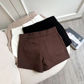 JUSS SHORT PANTSกางเกงขาสั้นเอวต่ำ มีกระเป๋าหน้าและหลัง🔥พร้อมส่ง