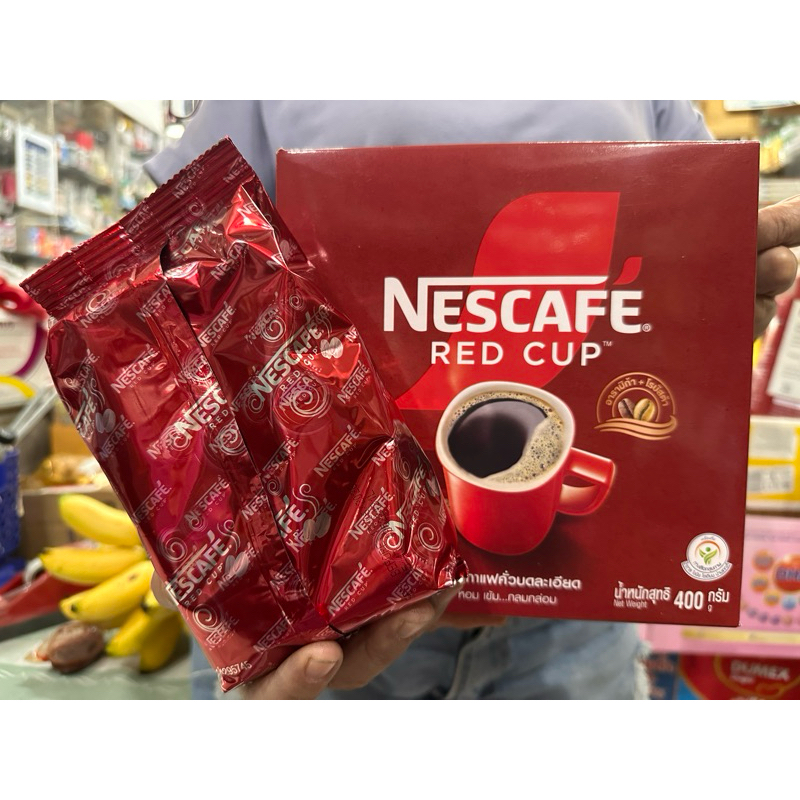 เนสกาแฟเรดคัพชนิดแบ่งขาย เป็นซอง 200กรัม พร้อมส่ง