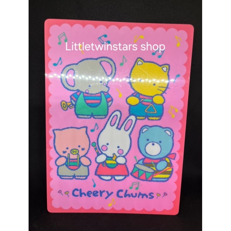 Cherry chum writing pad in 1984