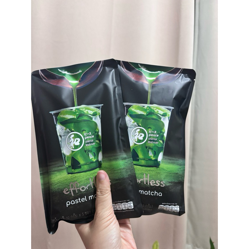 Peace Oriental Teahouse effortless pastel matcha 5 ซอง