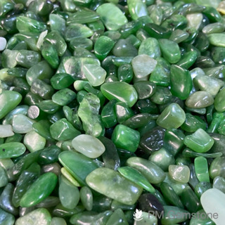 JD02 หยกเนฟไฟรต์ ( Nephrite Jade ) ขนาด 5-8mm หินธรรมชาติ หิ…