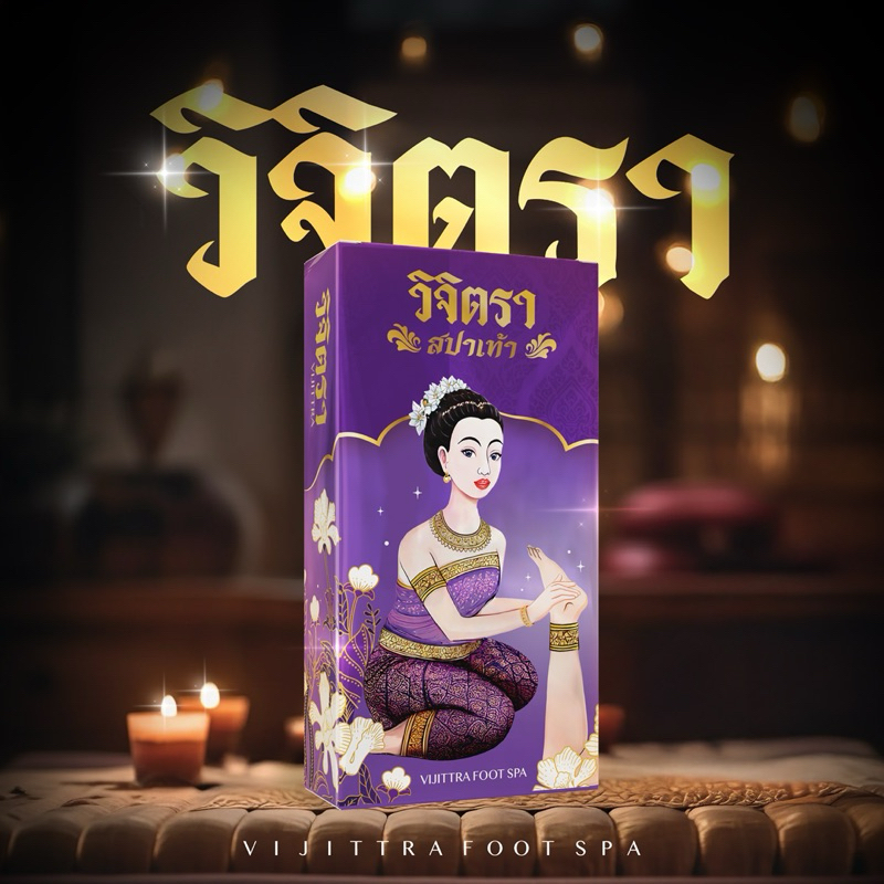 (ส่งฟรี)วิจิตรา เซ็ตสปาเท้าพรีเมี่ยม