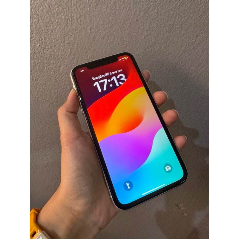 โทรศัพท์มือสอง xr 64gแบต74%เครื่องเดิมๆสแกนหน้าได้