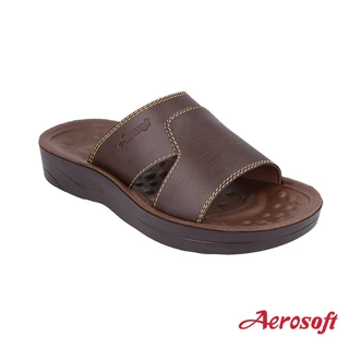 Aerosoft (แอโร่ซอฟ) รองเท้าแตะผู้ชาย แบบสวม นิ่มๆ เพื่อสุขภาพ รุ่น SM3039