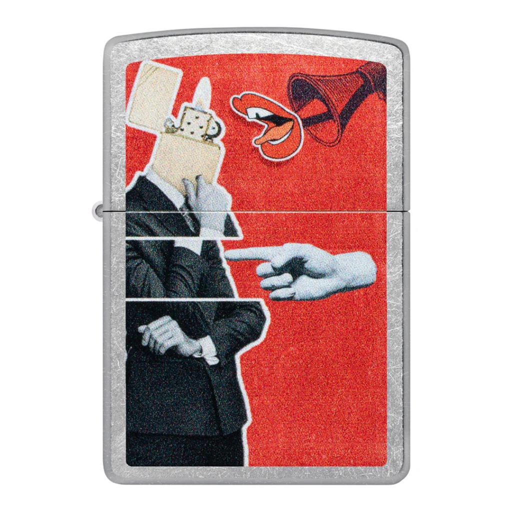 ซิปโป้ รุ่น 46581 Zippo Collage ของแท้ รับประกันตลอดชีวิต นำเข้าและจำหน่ายโดยตัวแทนจำหน่าย