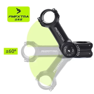 FMFXTR คอแฮนด์จักรยานยกปรับองศา Stem 28.6 / 31.8mm Aluminum Alloy Handlebar