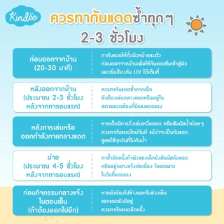 Kindee คินดี้ โลชั่นกันแดด ออร์แกนิค SPF50+ PA++++ ปกป้องลูกน้อยจาก PM 2.5 (150 มล.)