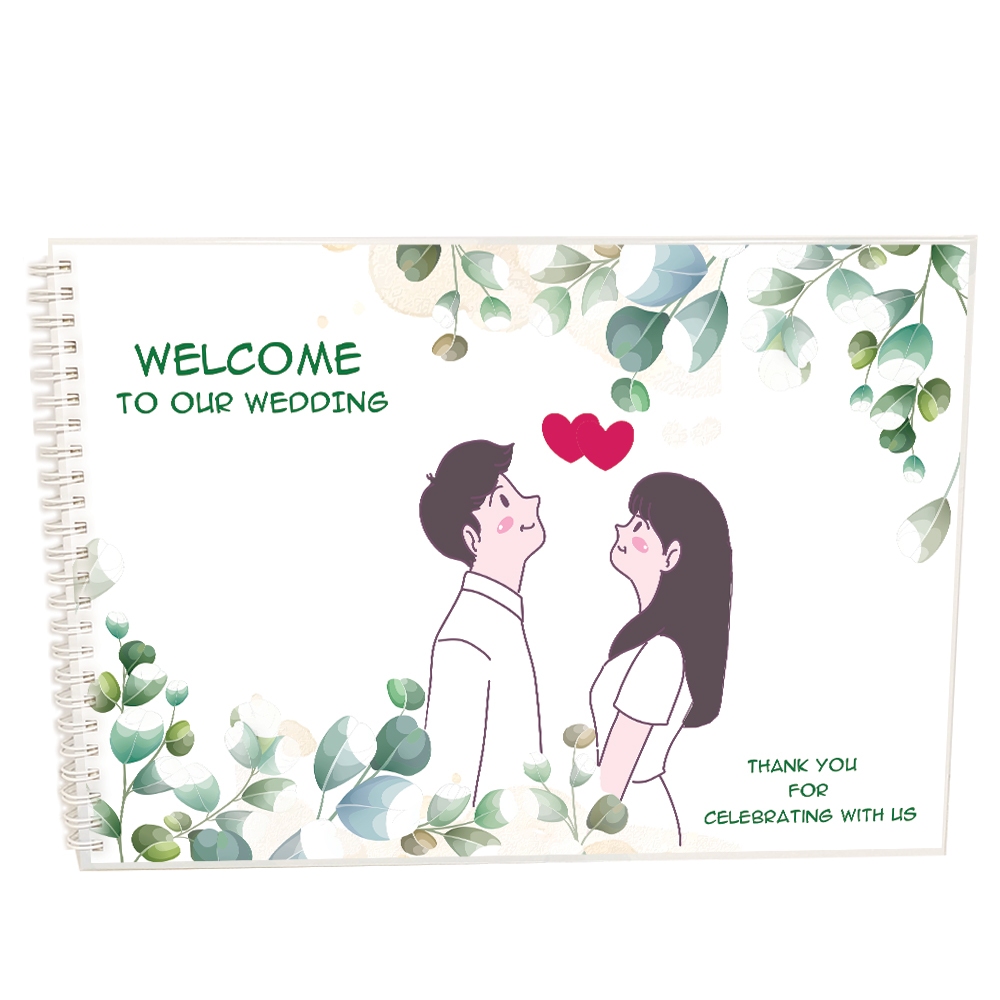 สมุดเซ็นอวยพรสมุดประสาทพร ขนาดA4(21x30cm) พร้อมส่ง