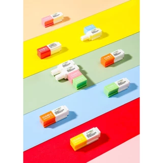 ยาดม ดัมเบิ้ล วีทู Dumble Inhaler V2 ยาดมต่อได้ ยาดมสองรู สำหรับ Gen z (แผง 6 ชิ้น ครบสี) ยาดมด้วงกับเธอ ยาดมตี๋ป๋อ