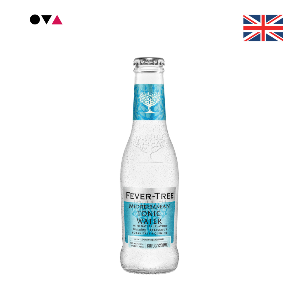 Fever Tree Mediterranean Tonic Water 200ml เครื่องดื่ม ผสมในค็อกเทล