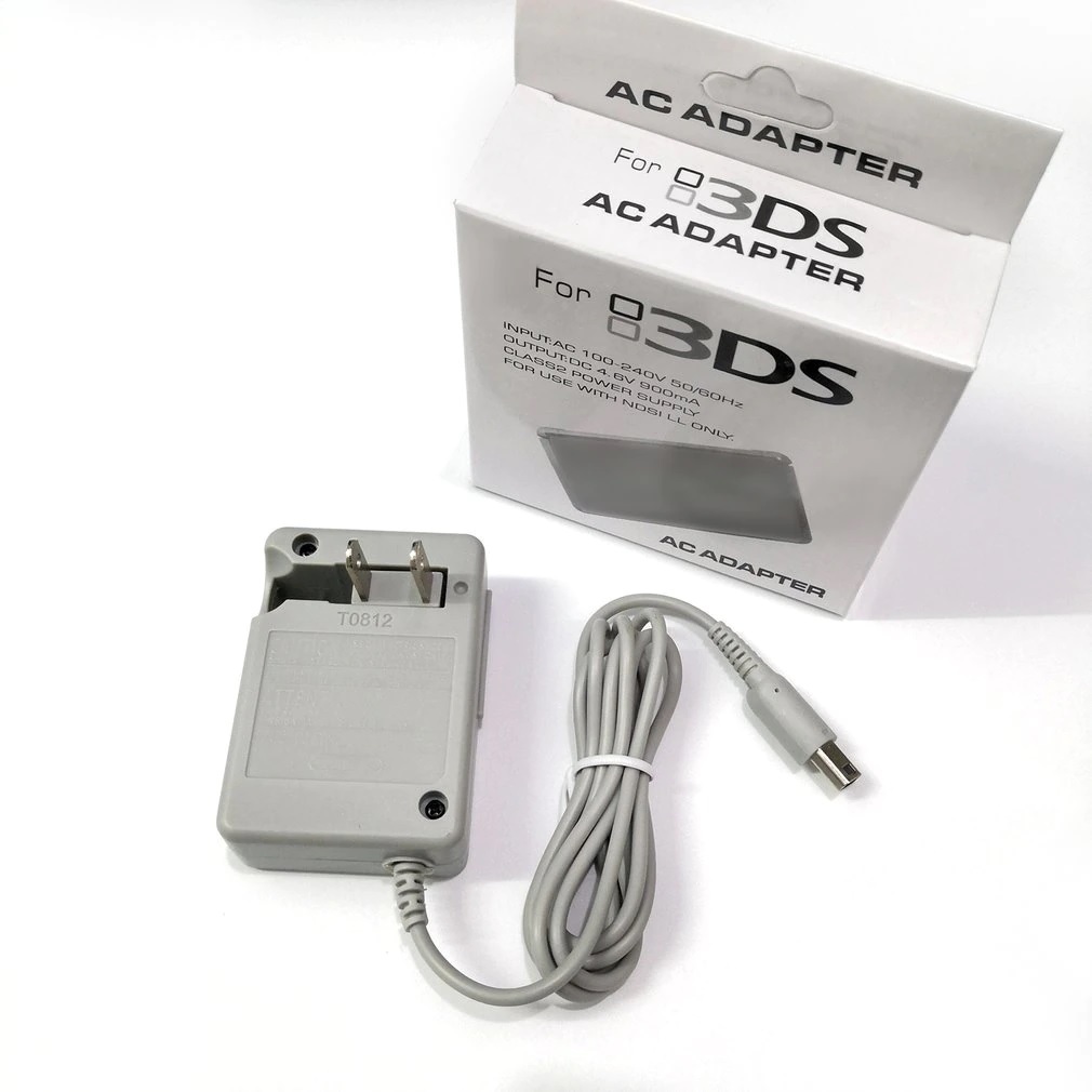 [3DS] Adapter ปลั๊กสายชาร์จ เครื่อง สายชาร์จ 2ds 3ds Ndsi new 3ds XL DSi สายชาร์จ ใช้ไฟไทยได้