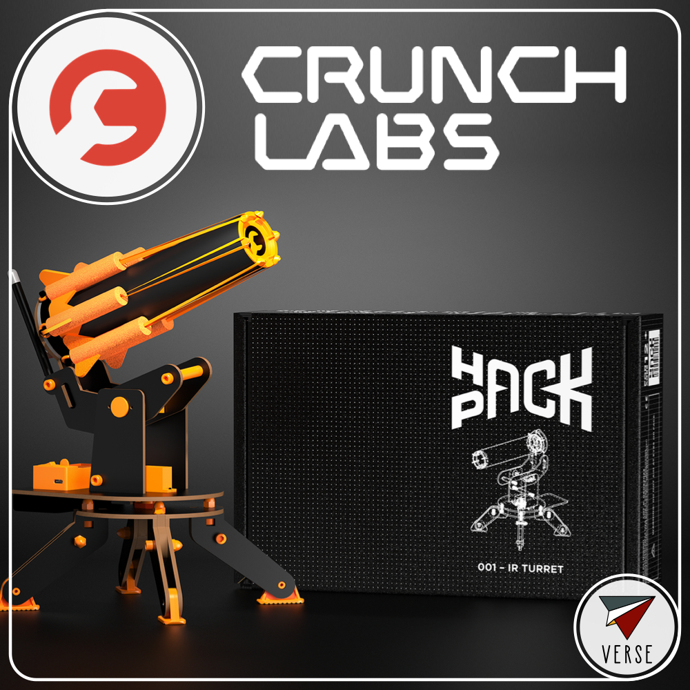 CrunchLabs Hack Pack หุ่นยนต์ ของเล่น STEM โดย Mark Rober | STEM Toys ของเล่นวิทยาศาสตร์ หุ่นยนต์ ของเล่น DIY