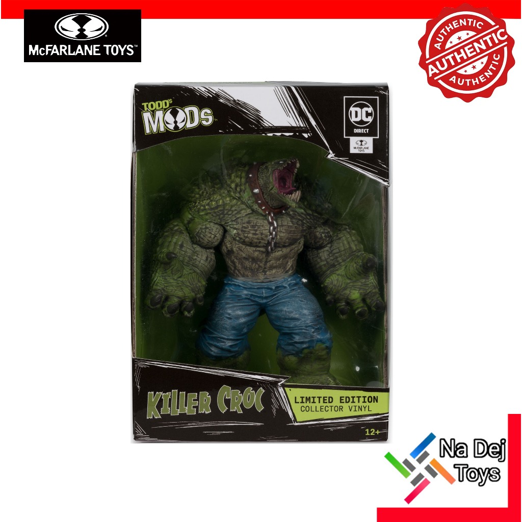 Todd's Mods Killer Croc DC Direct McFarlane Toys 4" Figure ท๊อดมอดส์ คิลเลอร์คร๊อค ดีซีไดเรค ขนาด 4 