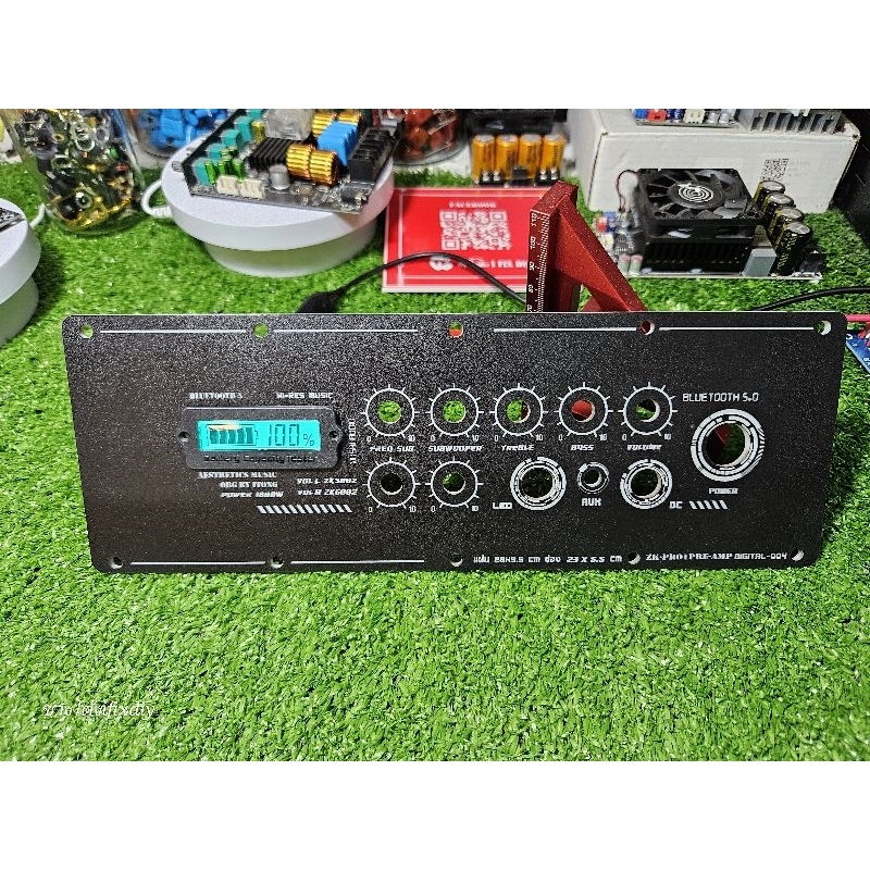 แผ่นเพลท ZK pro1 preeamp +ZK-3002 +ZK-6002