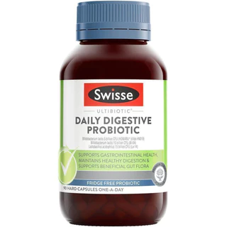 Swisse Ultibiotic Daily Digestive Probiotic 90 Capsules โปรไบโอติกจุลินทรีย์ที่มีประโยชน์