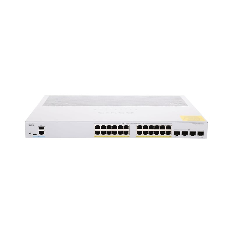 CISCO Gigabit Switching Hub 24 Port C1200-24T-4G (11",+4SFP)